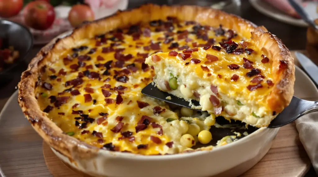 Quiche sans pâte aux poireaux et lardons : recette express en 5 étapes pour se régaler