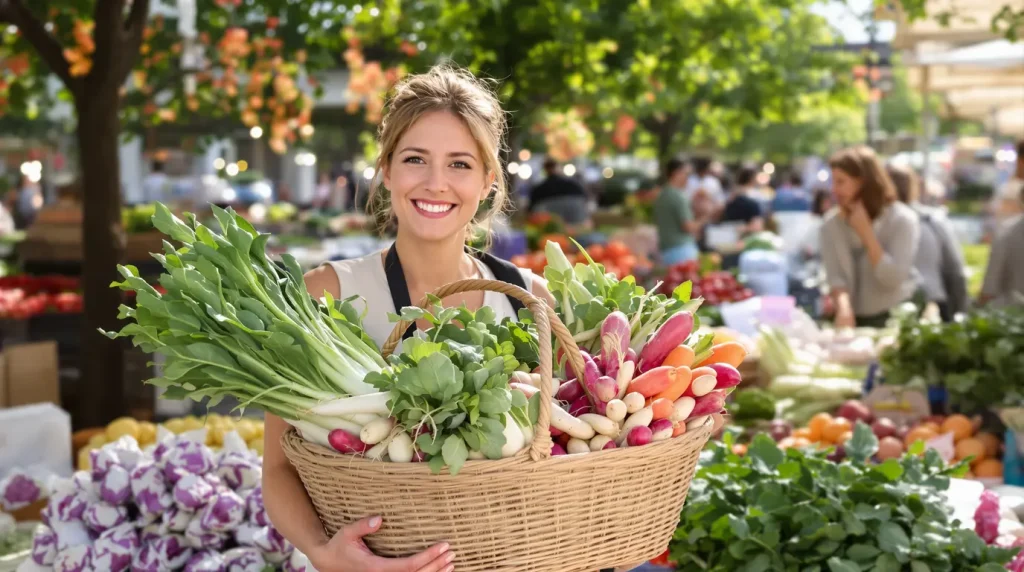 Retour du marché : que mettre dans votre panier au printemps