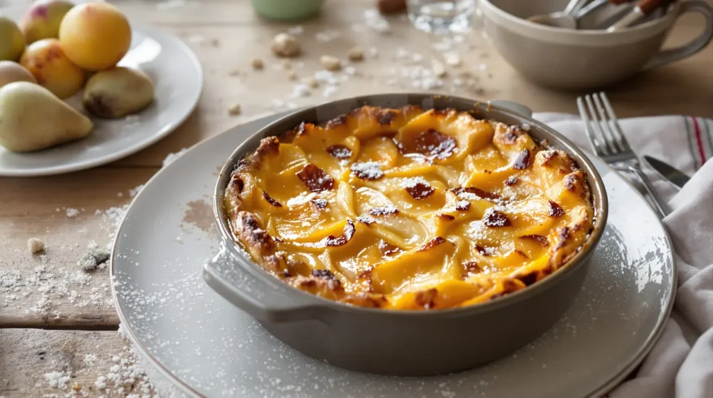 « Je n'ose plus servir d'autres desserts quand j'ai des invités en hiver » : le clafoutis express qui a transformé mes fins de repas en famille